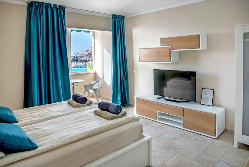 First Line Ocean View Studio Пуерто де Сантяго Екстериор снимка